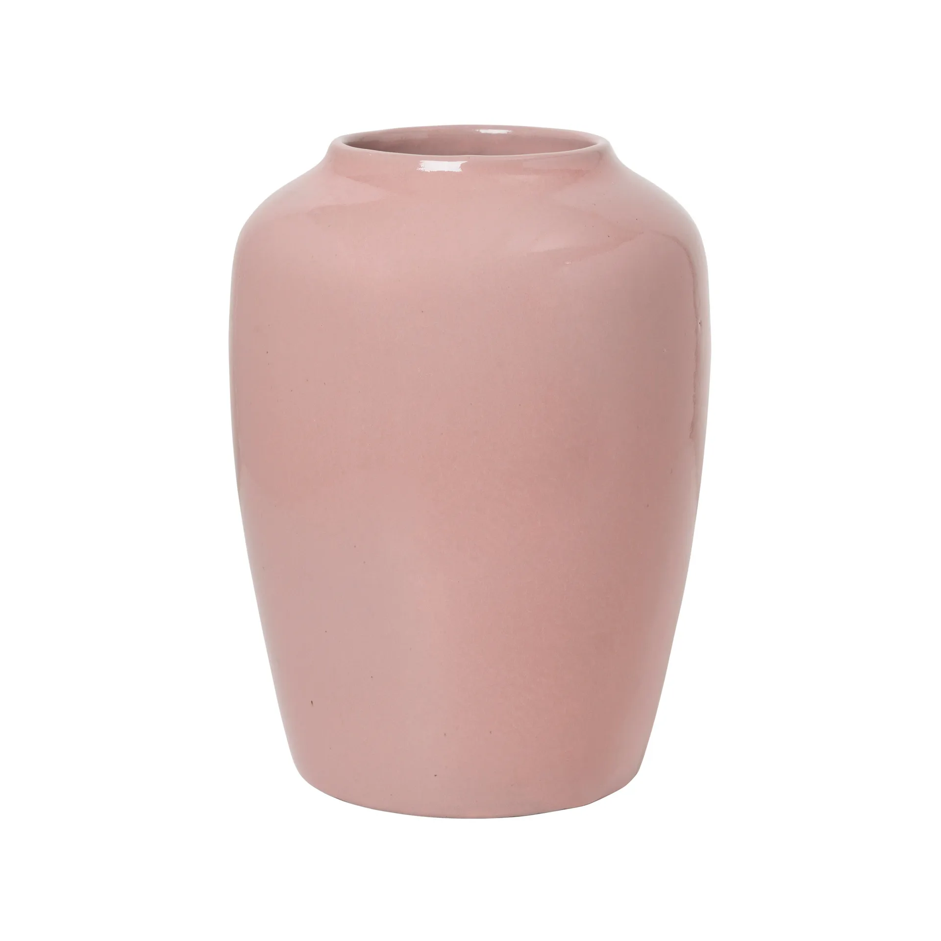Cph Curve wazon ceramiczny 24,5 cm, Light red Broste Copenhagen