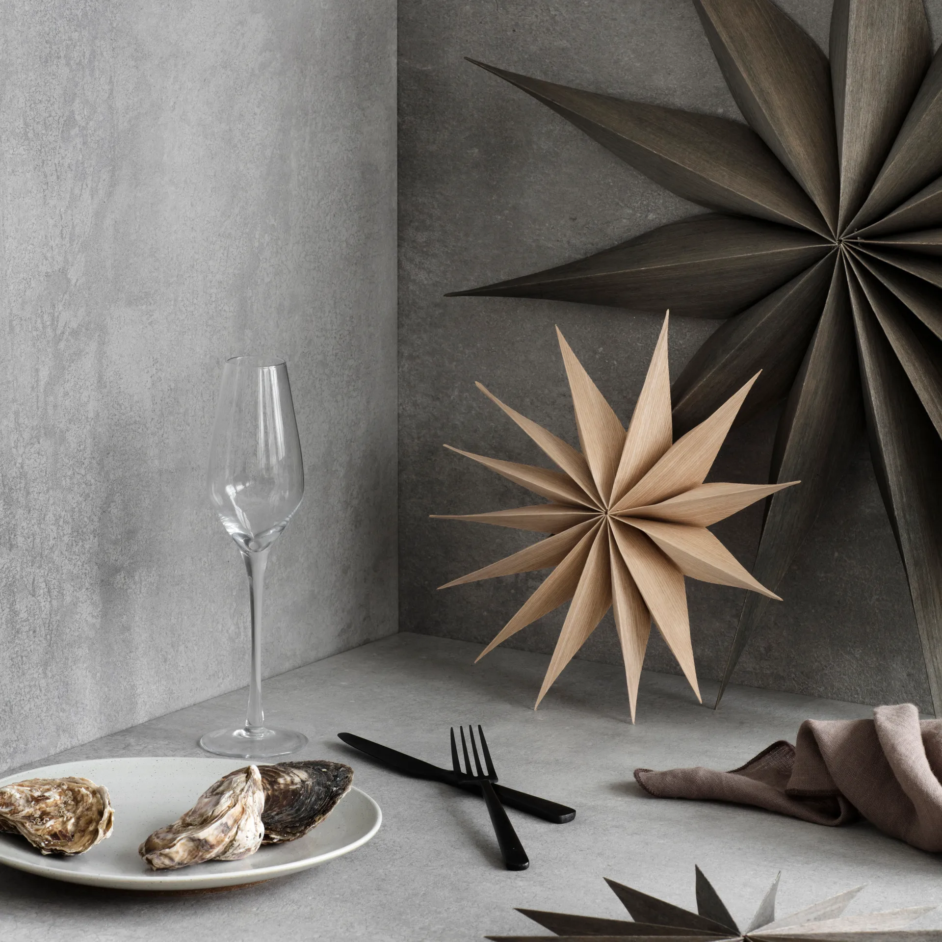 Dekoracja świąteczna gwiazda Venok Ø30 cm, Natural Broste Copenhagen