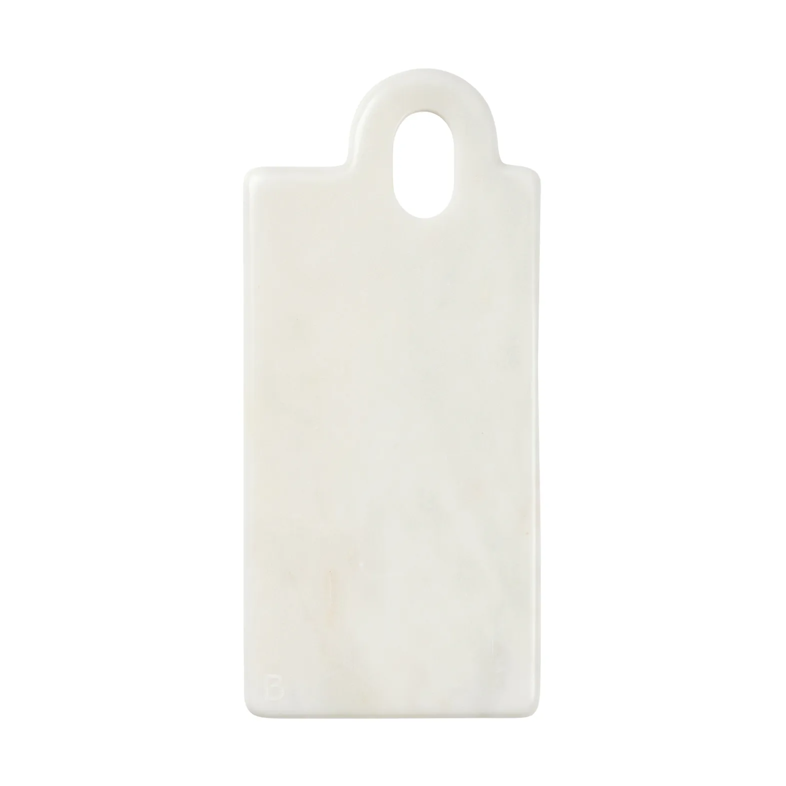 Deska do krojenia Olina, 14x31 cm, White marble Broste Copenhagen