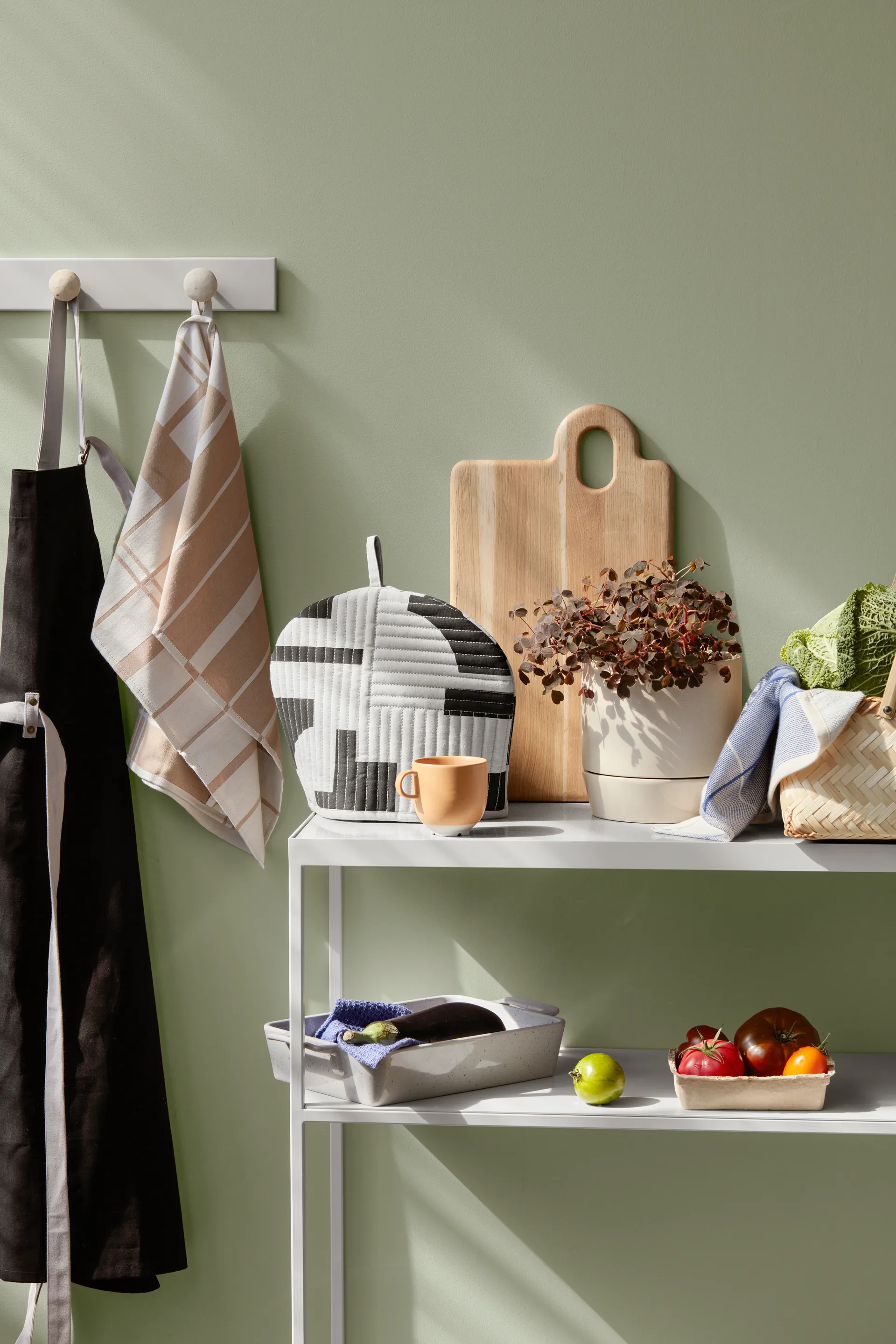 Deska do krojenia Olina 25x45,5 cm, Natural oiled Broste Copenhagen