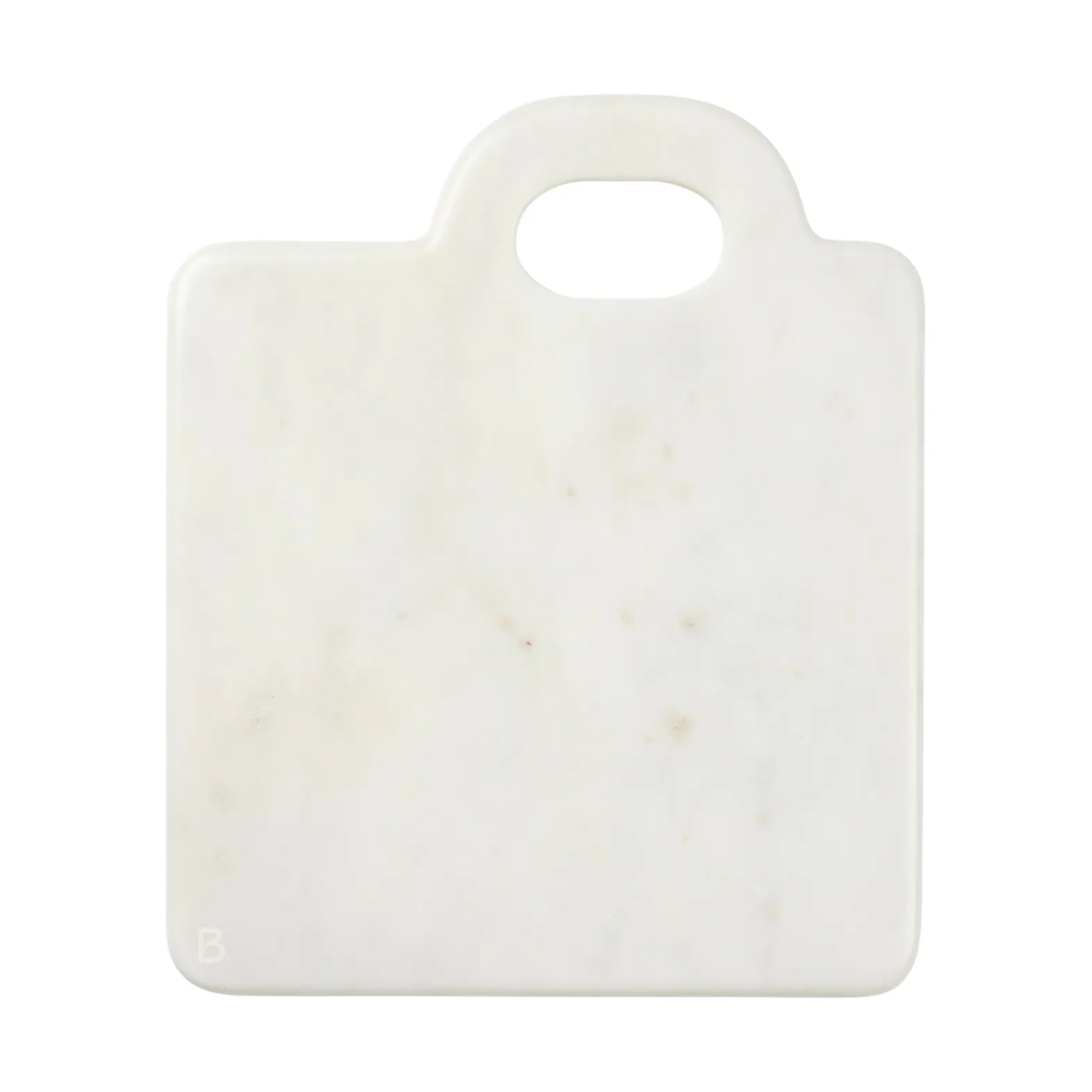 Deska do krojenia Olina 26x30 cm, White marble Broste Copenhagen