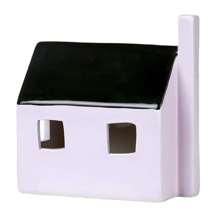 Domek dekoracyjny Bo 13,2x18 cm - Light purple-forest green - Broste Copenhagen