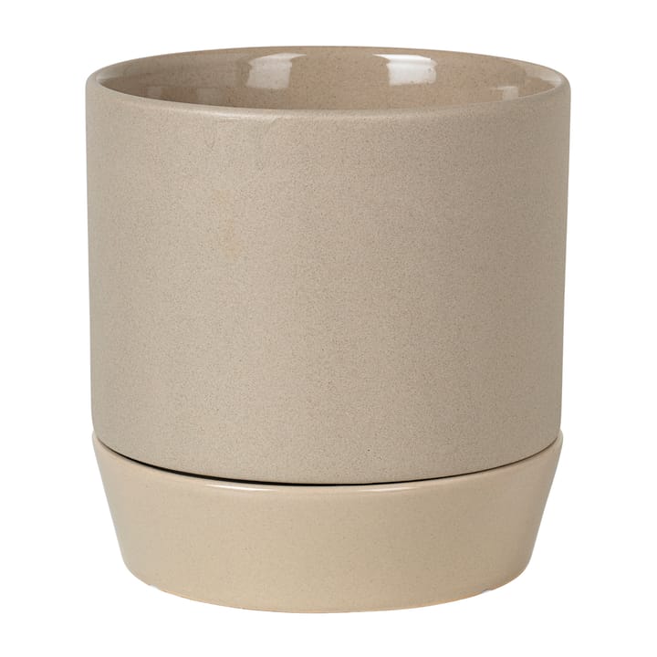 Doniczka Denise ze spodkiem Ø18 cm, Dove grey Broste Copenhagen