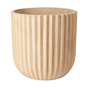 Doniczka Fiber Ø50 cm - Antique beige - Broste Copenhagen