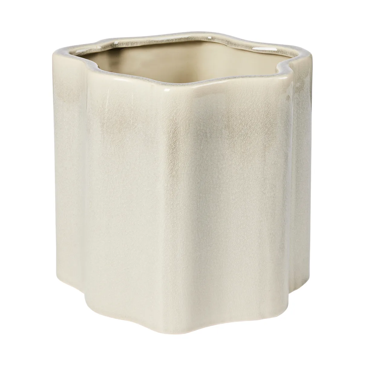 Doniczka Sonja 20 cm, Rainy Day Grey Broste Copenhagen