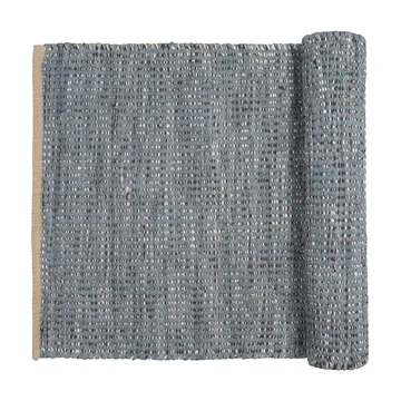 Dywan bawełniany Magda 70x140 cm - Flint stone blue - Broste Copenhagen