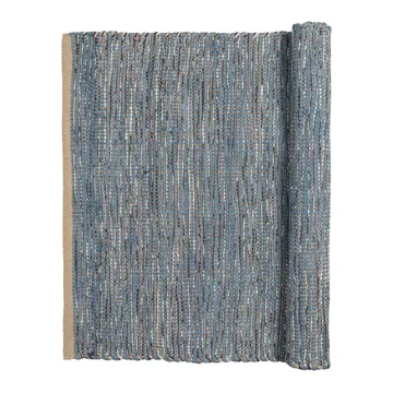 Dywan bawełniany Magda 80x250 cm - Flint stone blue - Broste Copenhagen
