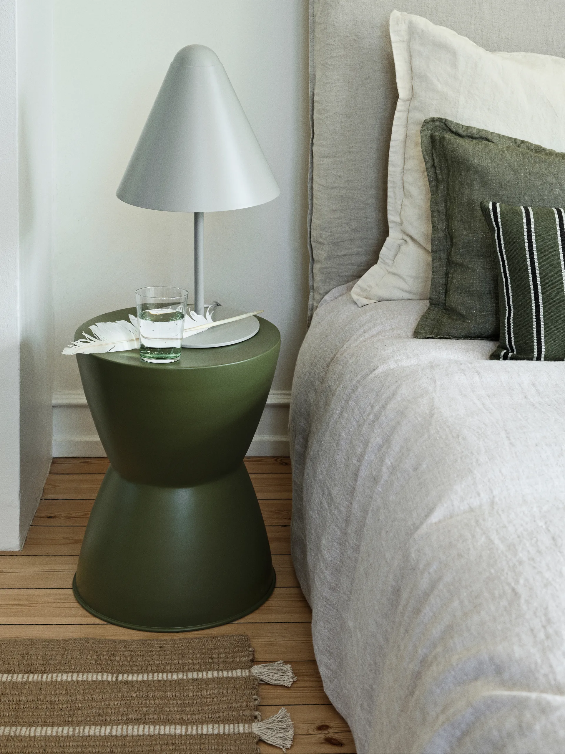 Dywan Ezra 70x140 cm, Natural-off white Broste Copenhagen