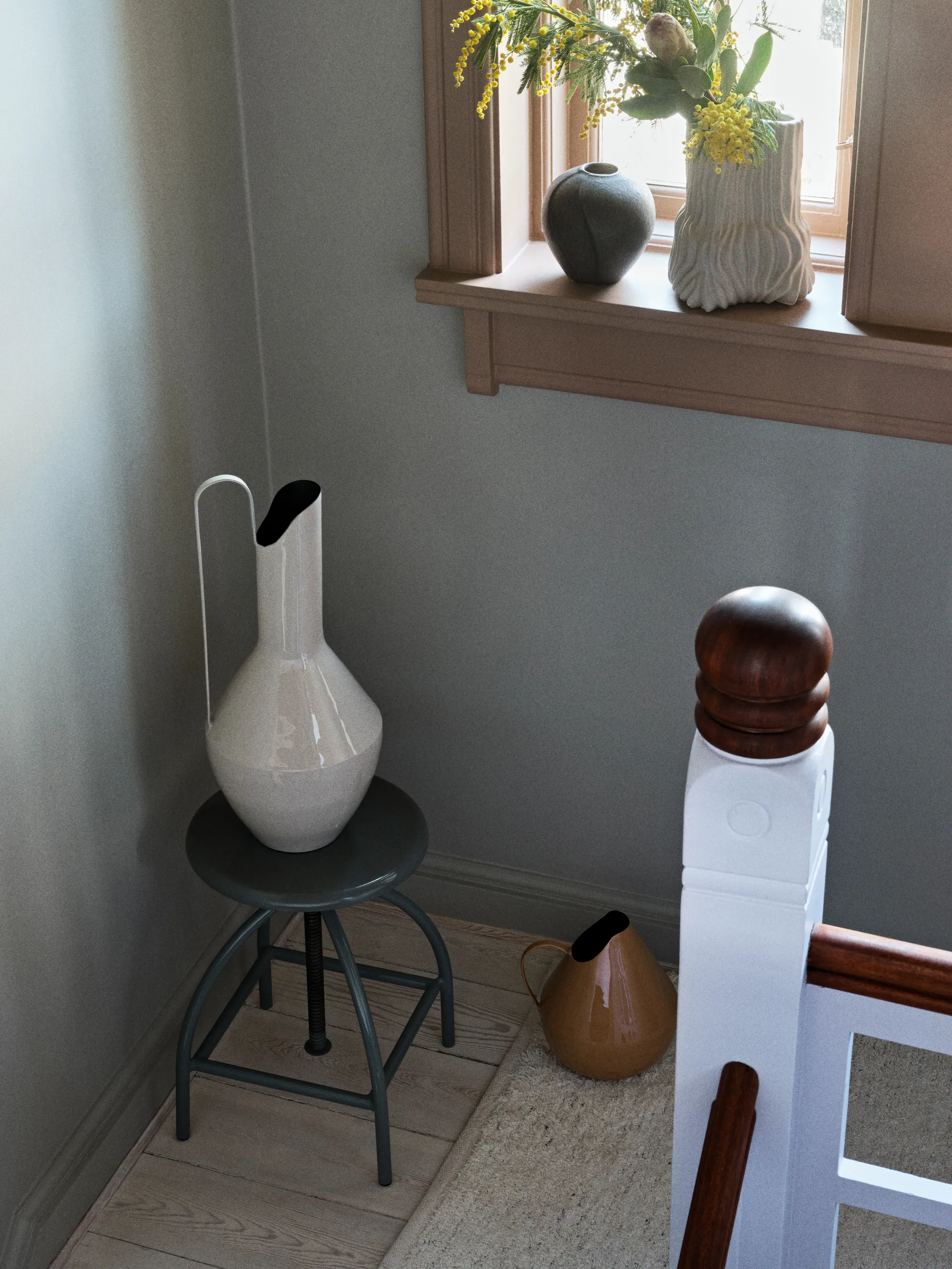 Dywan Smilla 70x140 cm, Off white Broste Copenhagen