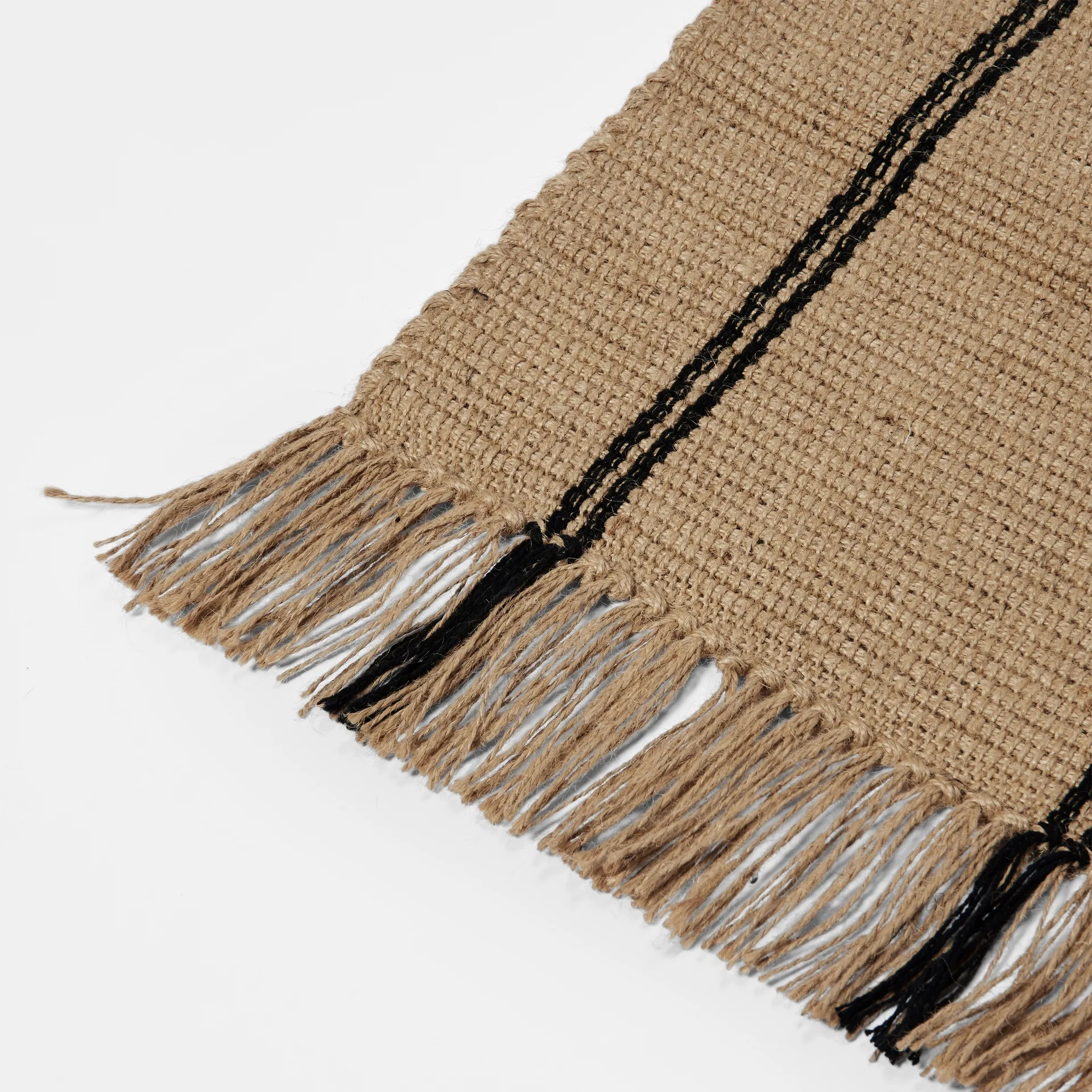 Dywan Yuki, Black-natural, 140x200 cm Broste Copenhagen