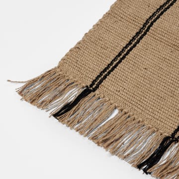 Dywan Yuki - Black-natural, 140x200 cm - Broste Copenhagen