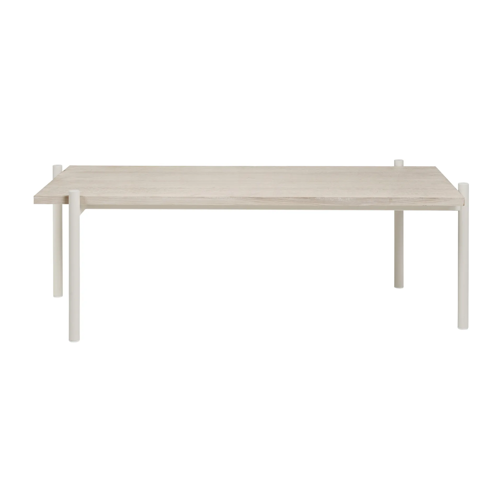 Elaine stolik kawowy 45x100 cm, White ash Broste Copenhagen