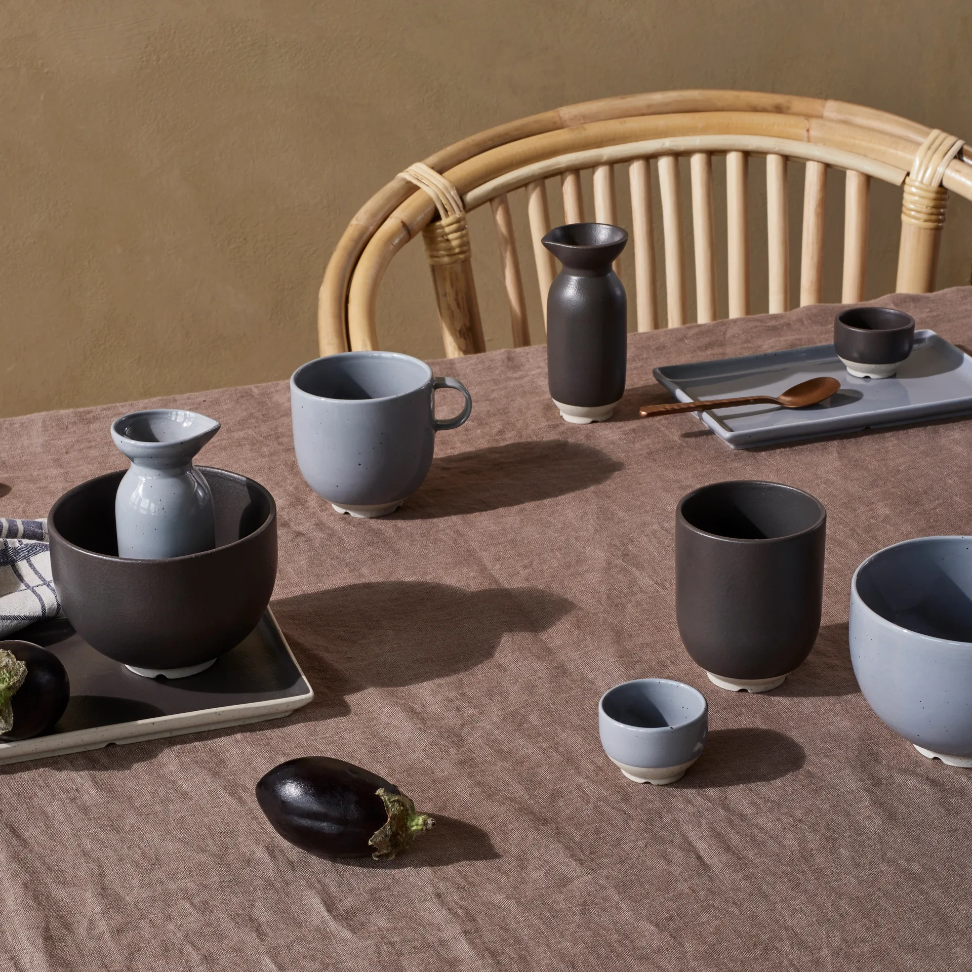 Eli dzbanek 10 cl, Soft blue Broste Copenhagen