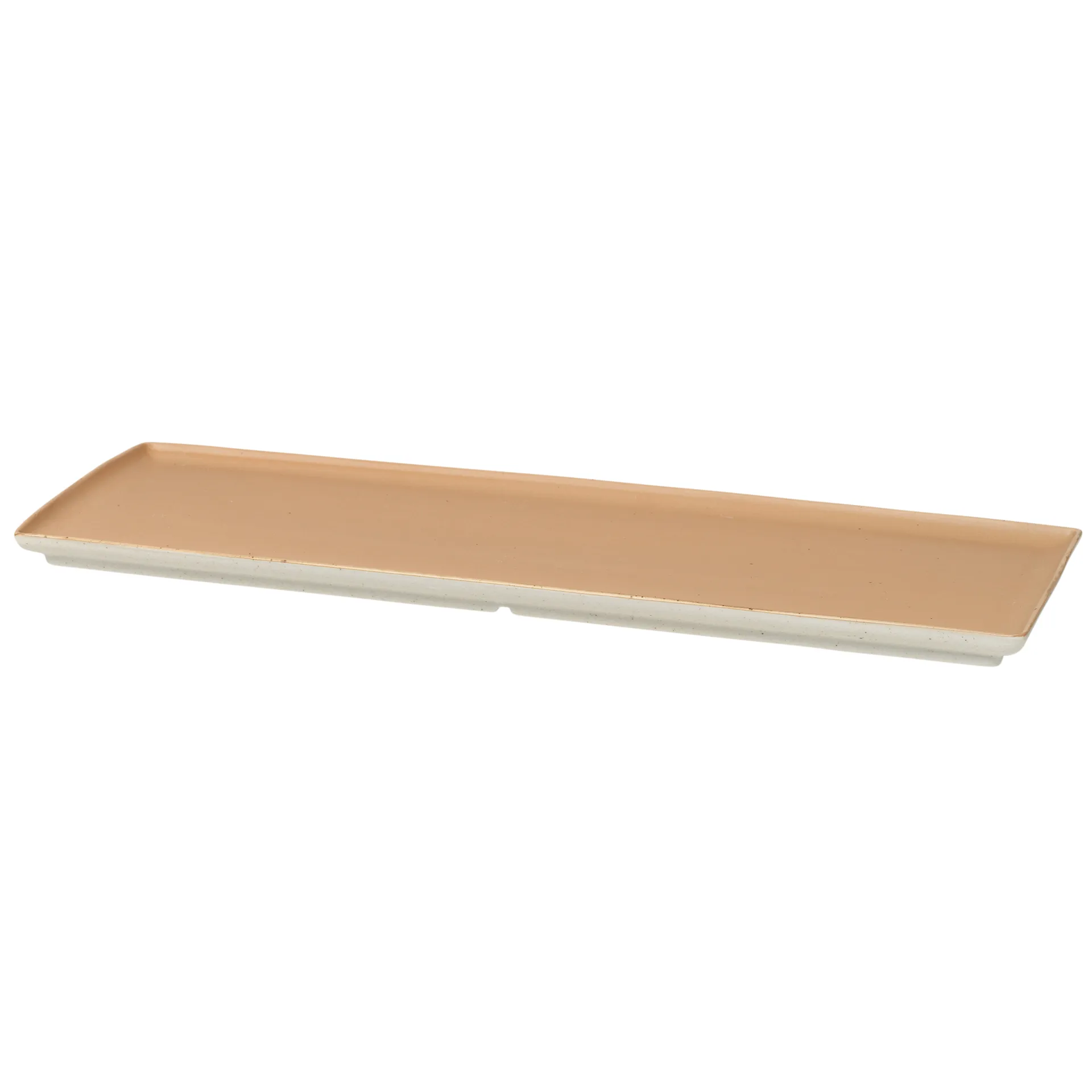 Eli talerz 12x34 cm, Matte light camel Broste Copenhagen