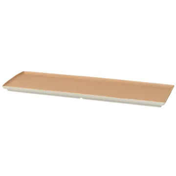 Eli talerz 12x34 cm - Matte light camel - Broste Copenhagen
