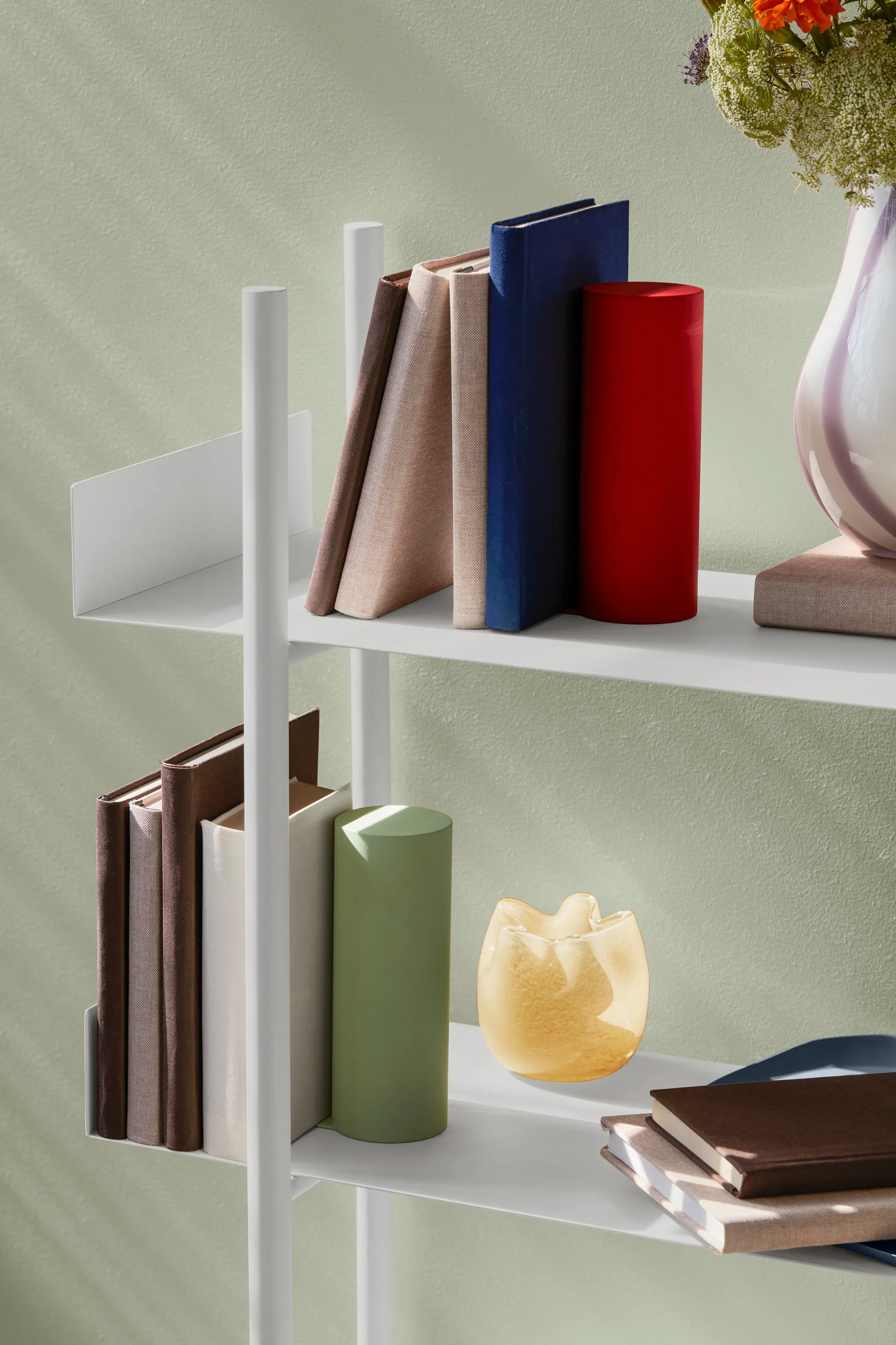 Esther wazon/lampion na świecę Ø9,8 cm, Kwiat anyżu żółty Broste Copenhagen