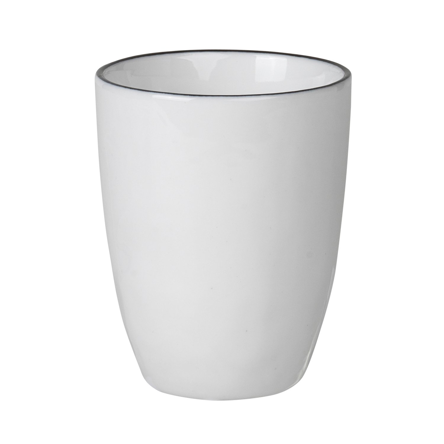 Broste Copenhagen Filiżanka do espresso Salt 10 cl | Skandynawski Design | Filiżanki do espresso | Czarny