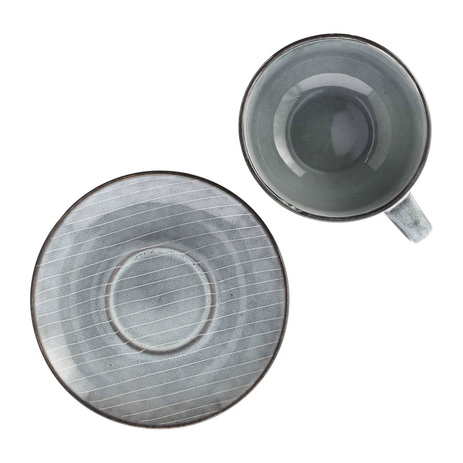 Filiżanka ze spodkiem Nordic Sea, 5,8 cm Broste Copenhagen