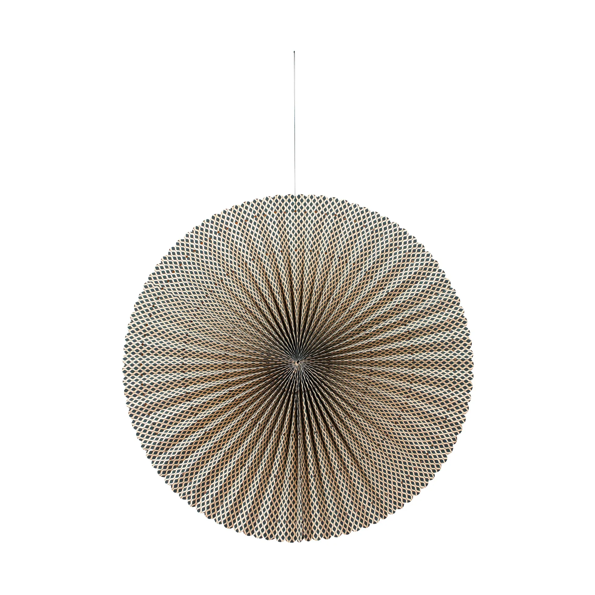 Gwiazda adwentowa Stella Rosette L Ø60 cm, Deep forest-natural Broste Copenhagen
