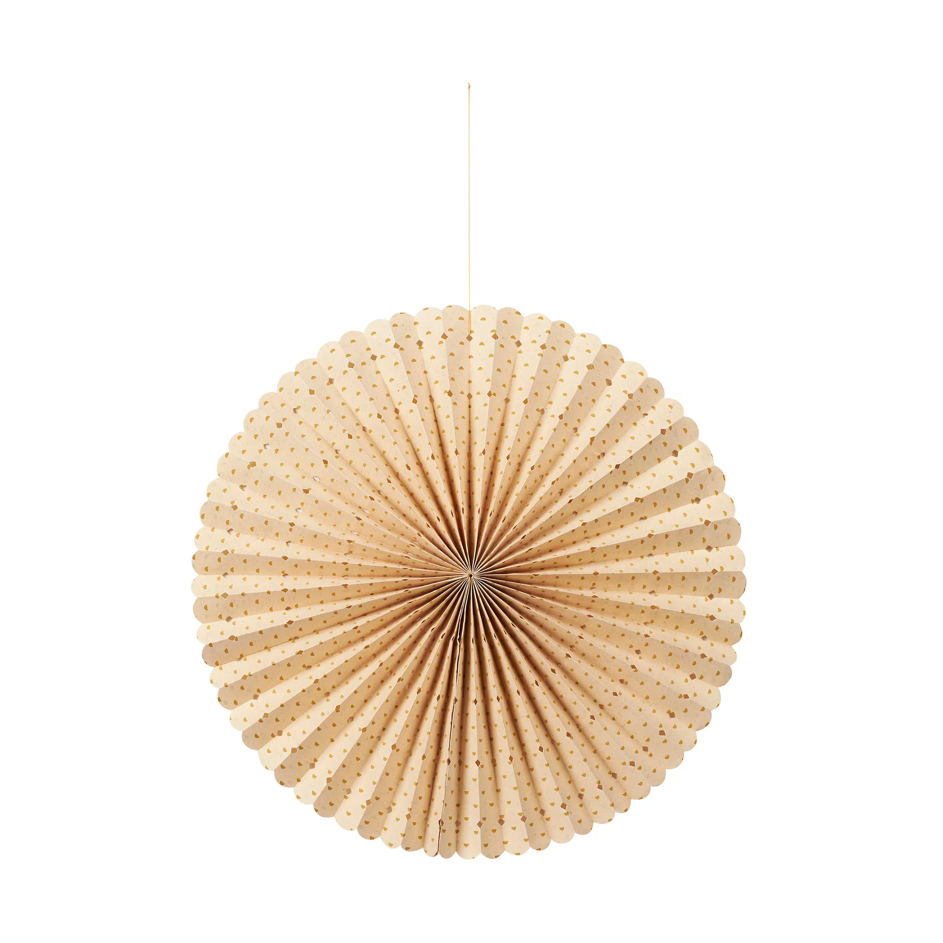 Gwiazda adwentowa Stella Rosette M Ø43 cm, Natural-harvest gold Broste Copenhagen