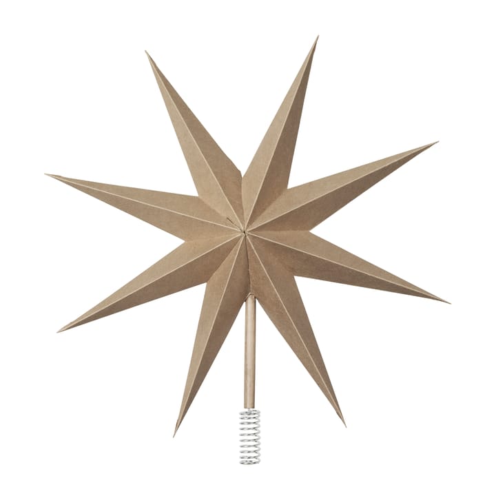 Gwiazda na choinkę Ø30 cm, Natural brown Broste Copenhagen