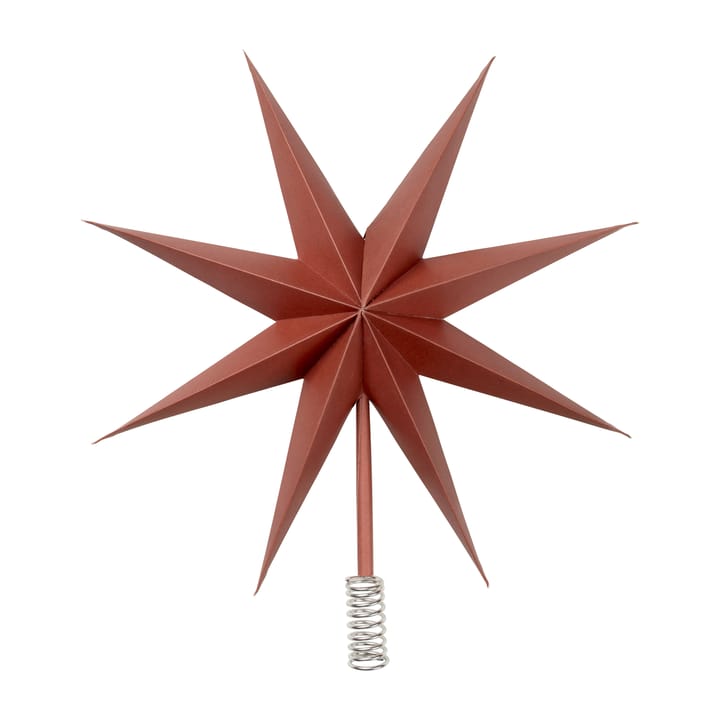 Gwiazda na choinkę Ø30 cm - Pompeian red - Broste Copenhagen