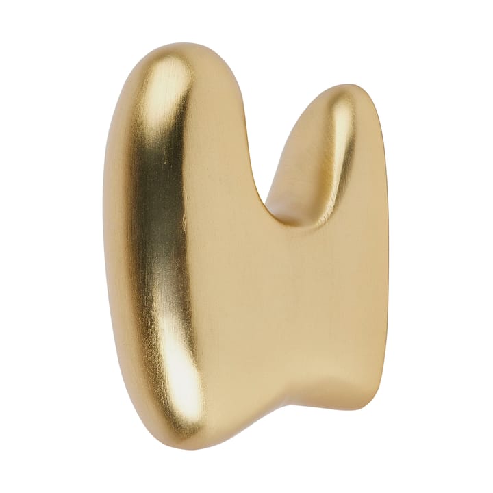 Hak ścienny Roberta 10x7 cm - Brass finish - Broste Copenhagen