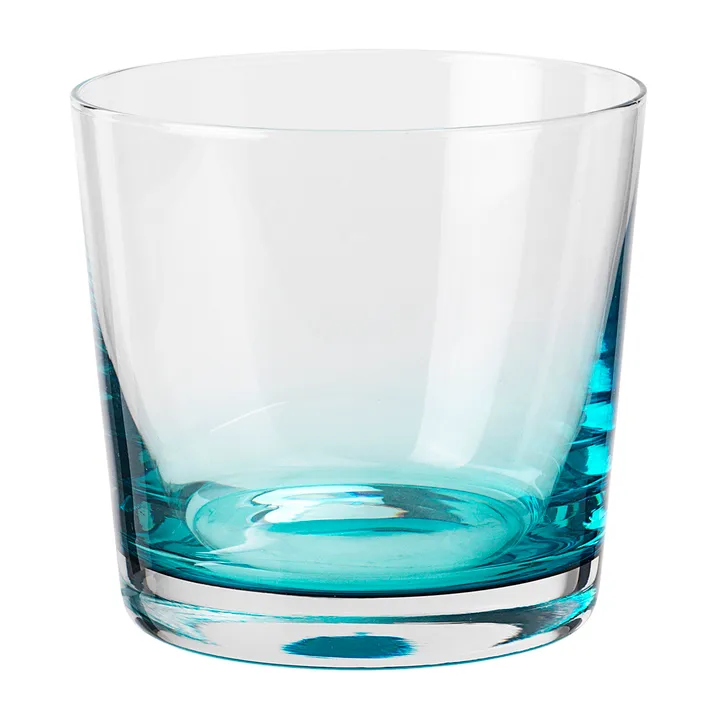 Hue szklanka do napojów 150 ml - Clear-turquoise - Broste Copenhagen
