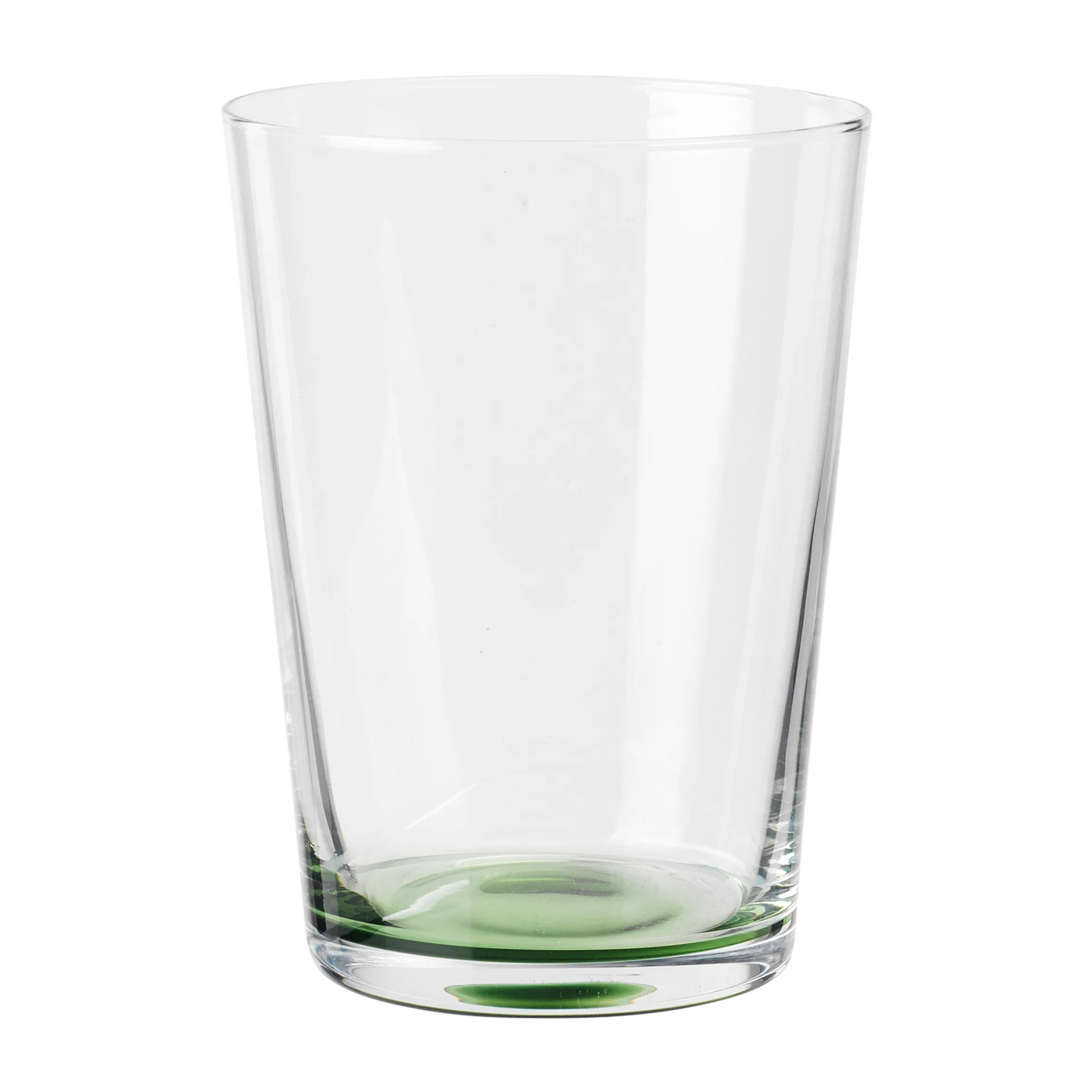 Hue szklanka do wody 30 cl, Clear-olive green Broste Copenhagen