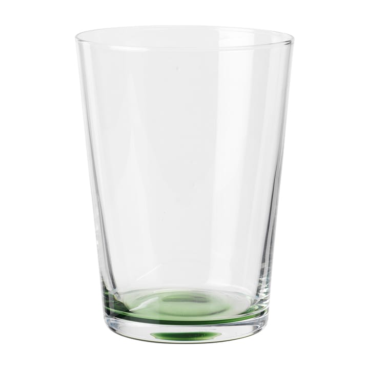 Hue szklanka do wody 30 cl - Clear-olive green - Broste Copenhagen