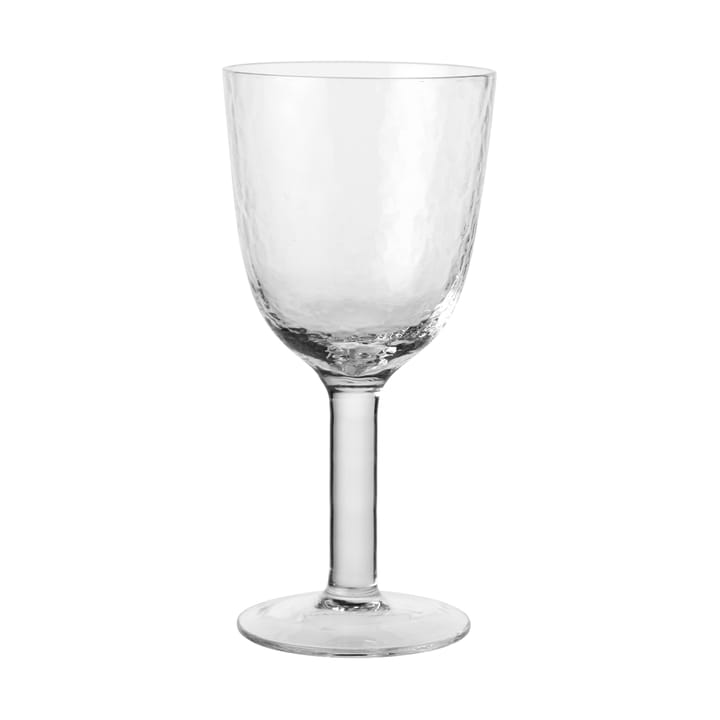 Kieliszek do białego wina Hammered 30 cl - Przezroczysty - Broste Copenhagen