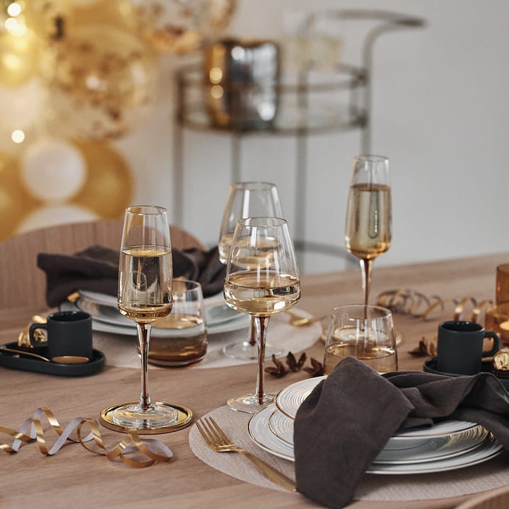 Kieliszek do szampana Amber, 20 cl Broste Copenhagen