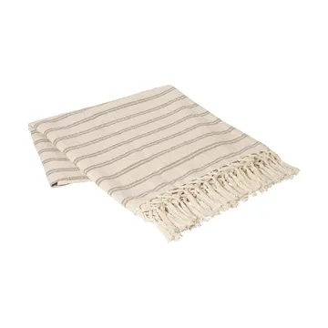 Koc Elly 130x160 cm - Fungi grey-natural - Broste Copenhagen