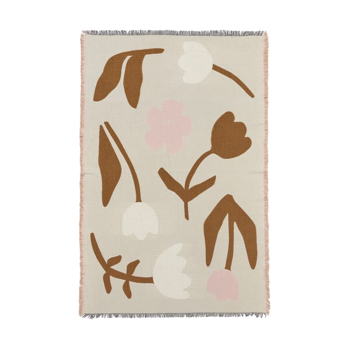 Koc Rosita 130x180 cm - Golden brown-mauve pink - Broste Copenhagen