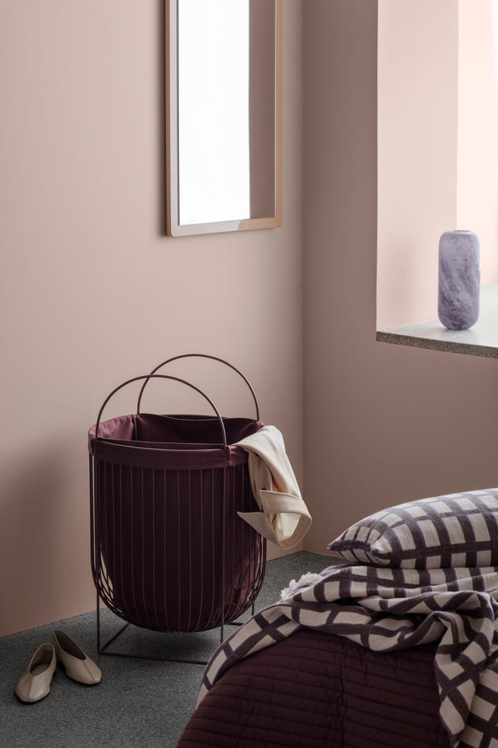 Kosz na pranie Arild, Puce aubergine Broste Copenhagen