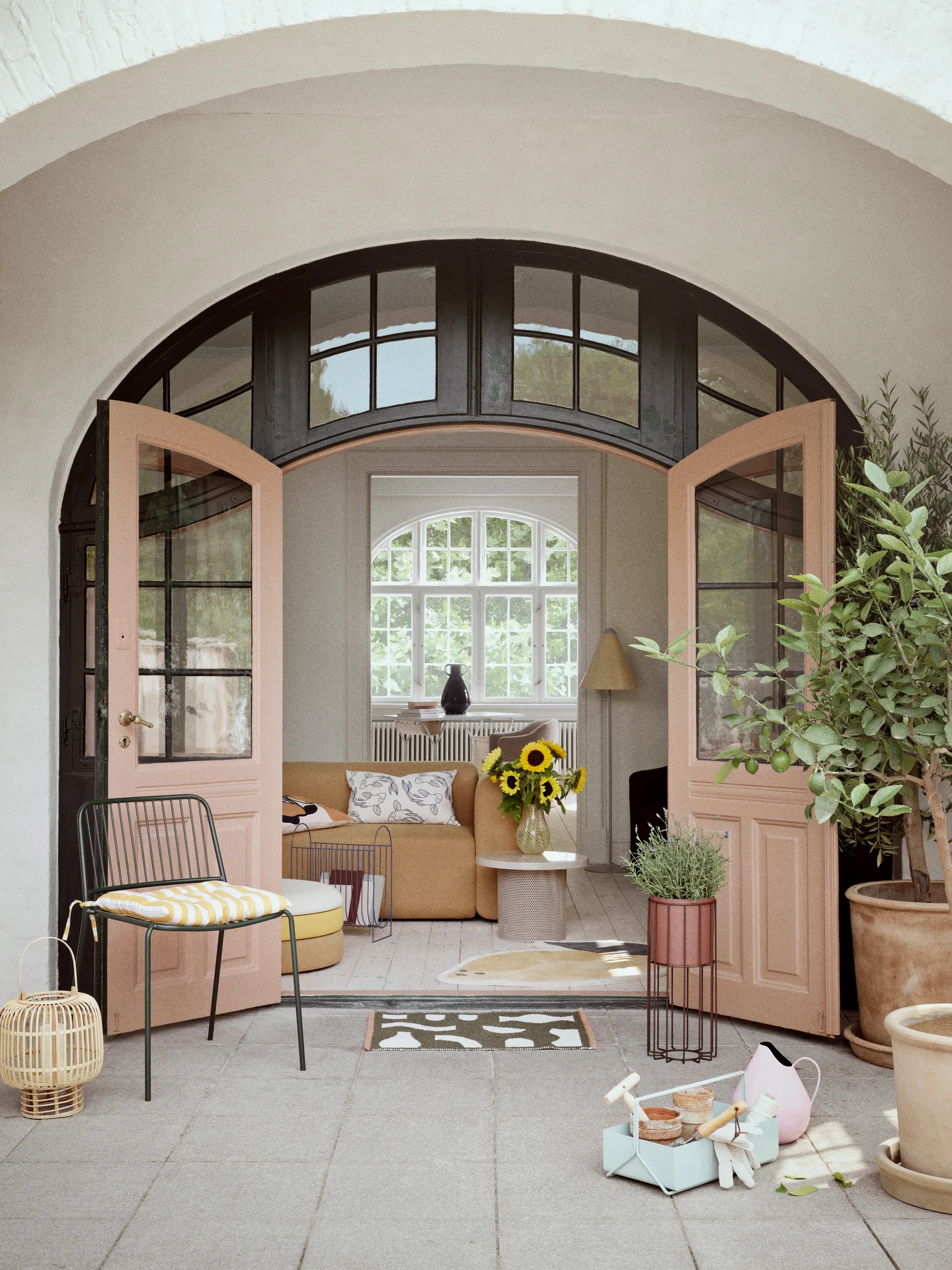 Krzesło Eden, Forest green Broste Copenhagen