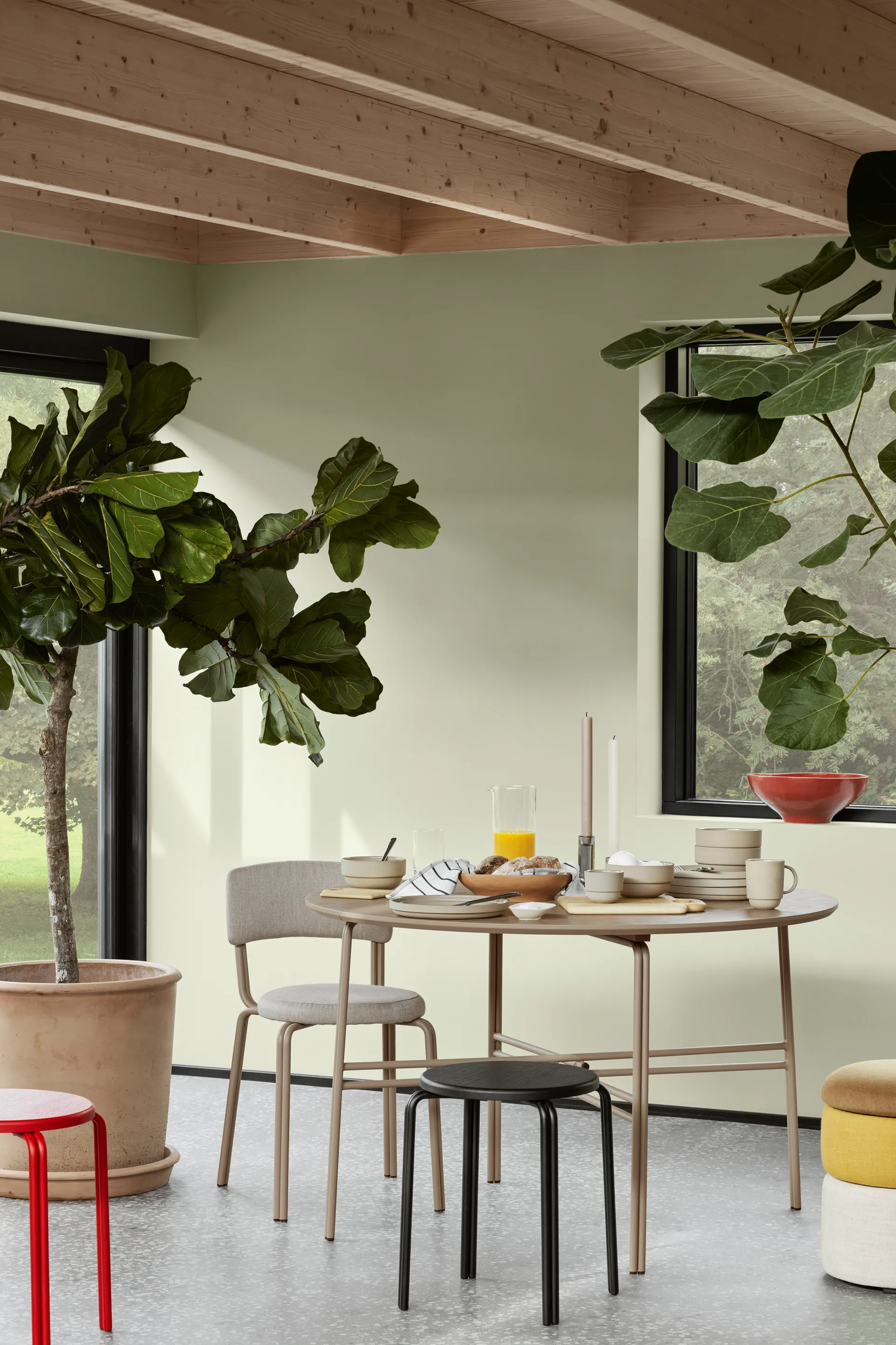 Krzesło Oda, Warm grey Broste Copenhagen