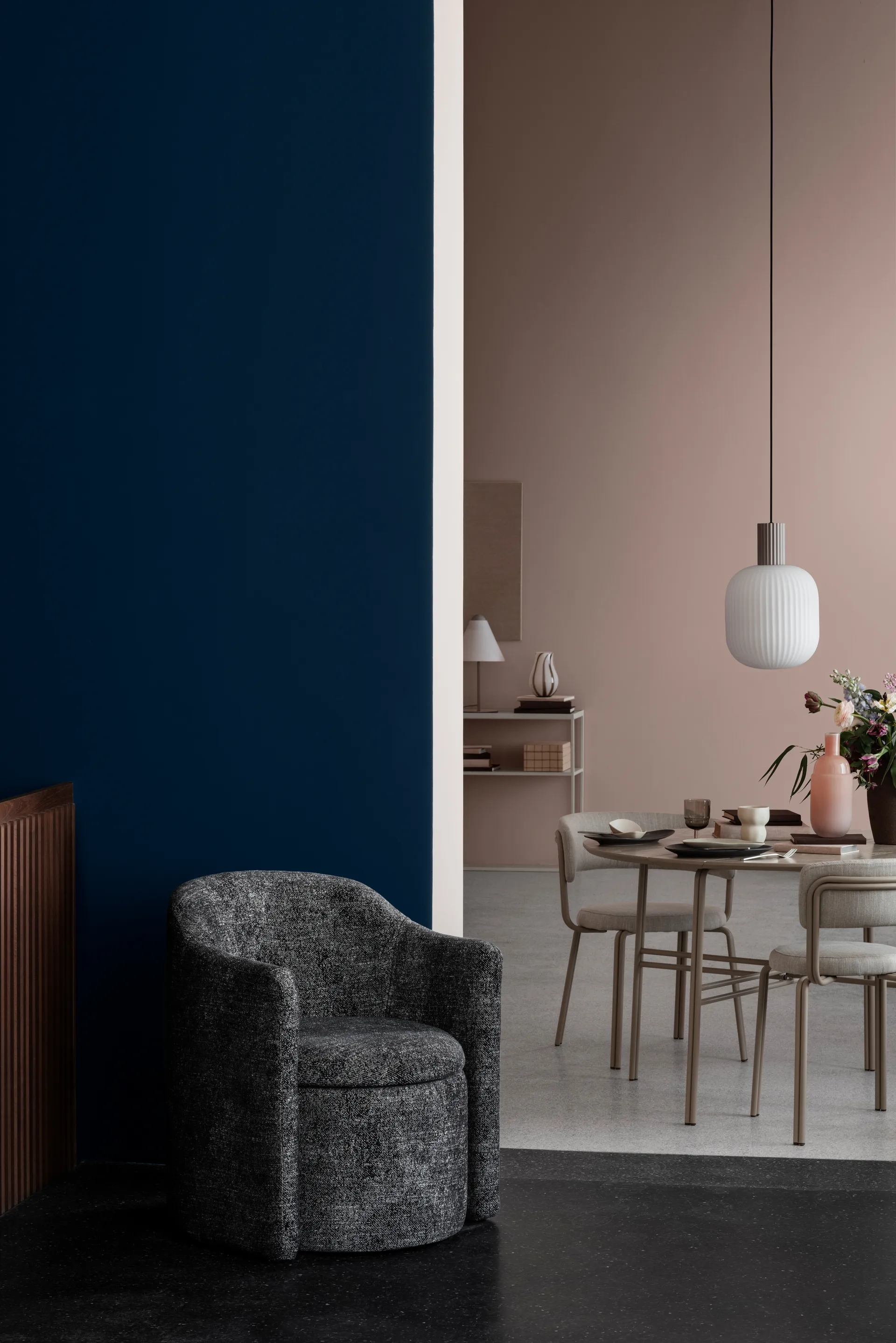 Krzesło Oda, Warm grey Broste Copenhagen