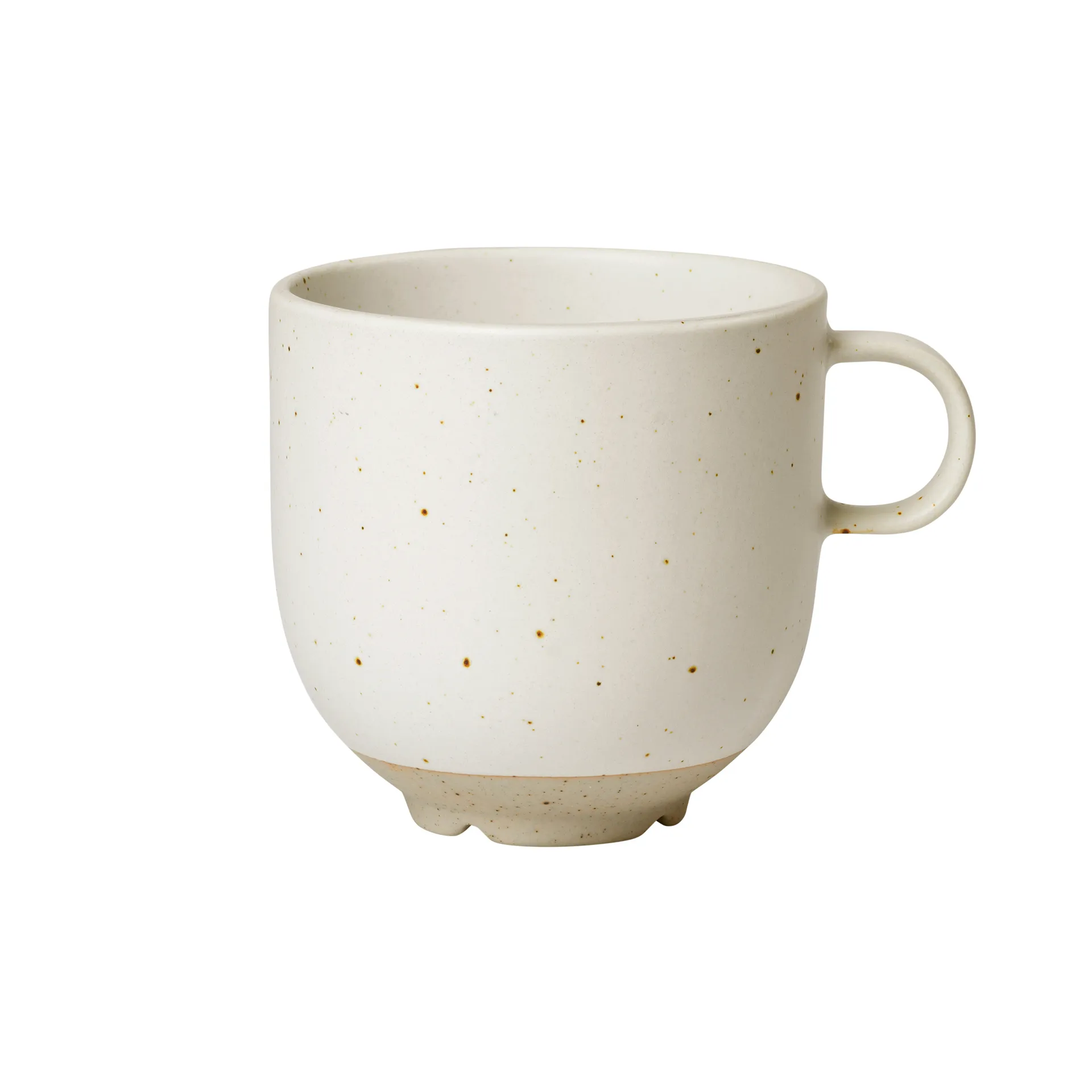 Kubek Eli z uchwytem 20 cl, Matte soft light grey Broste Copenhagen