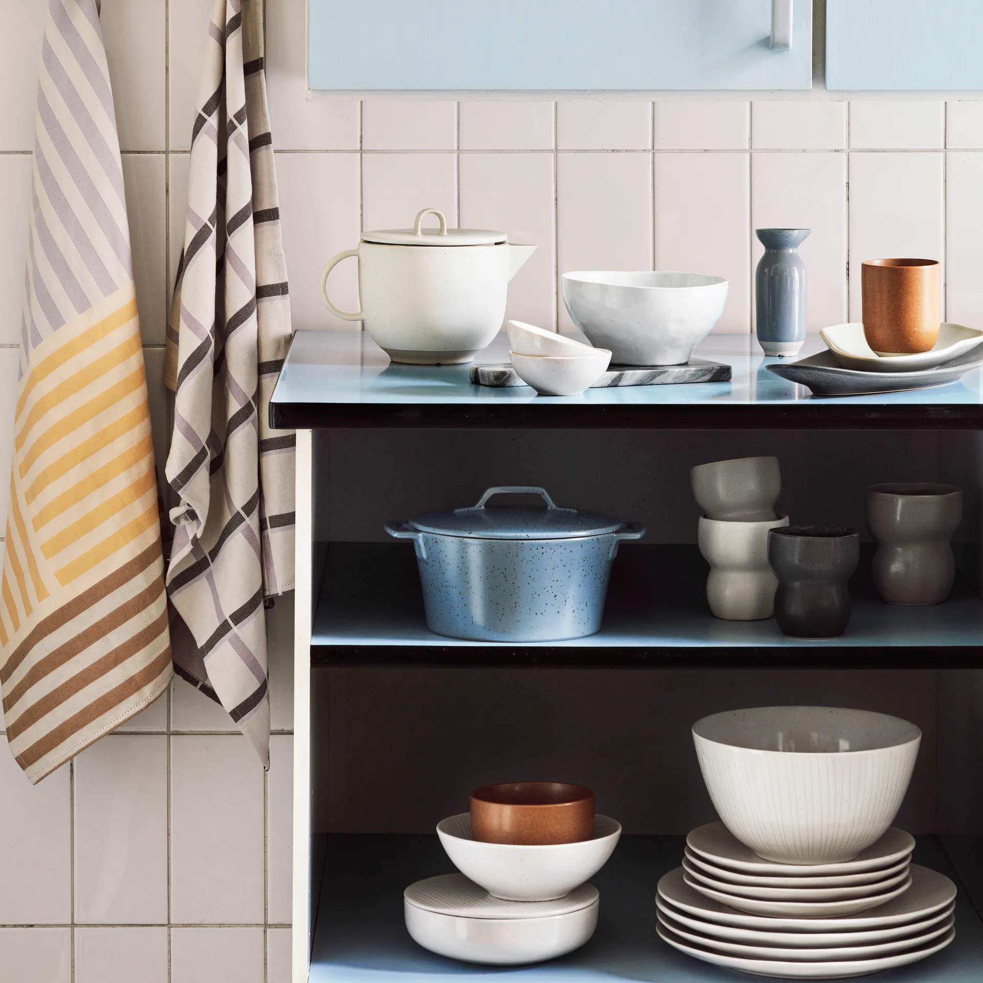 Kubek Limfjord 35 cl, Soft brown Broste Copenhagen