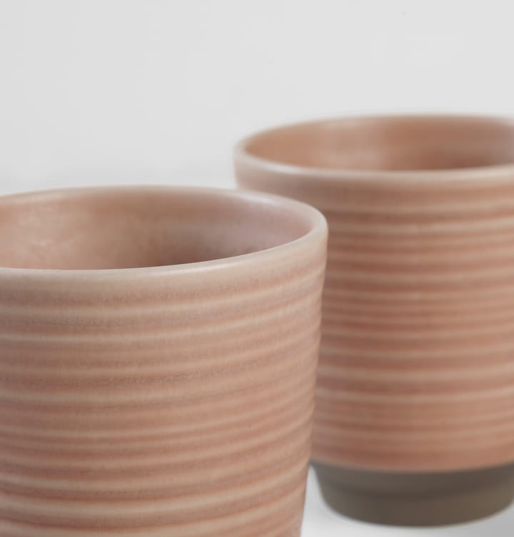 Kubek Miko 15 cl, zestaw 2 szt., Dusty pink Broste Copenhagen