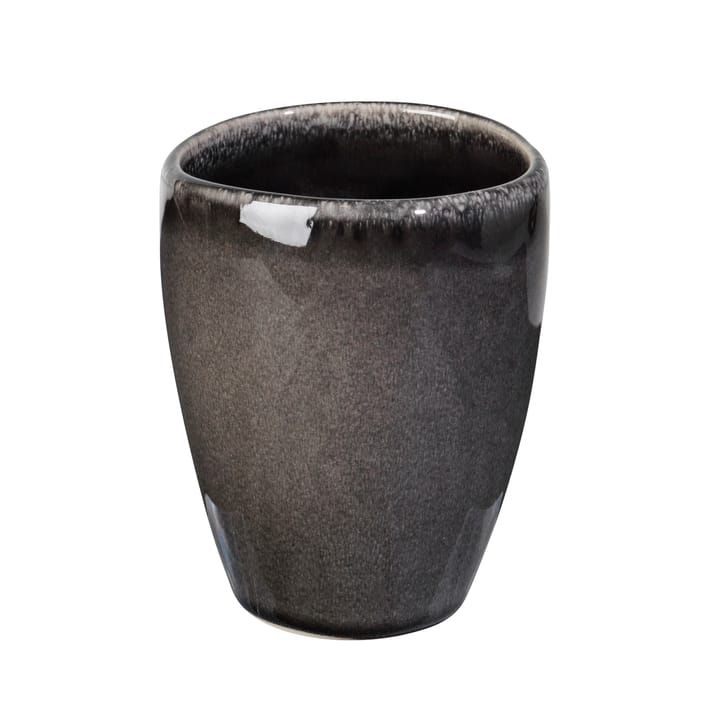 Kubek Nordic Coal bez ucha - 10 cm - Broste Copenhagen