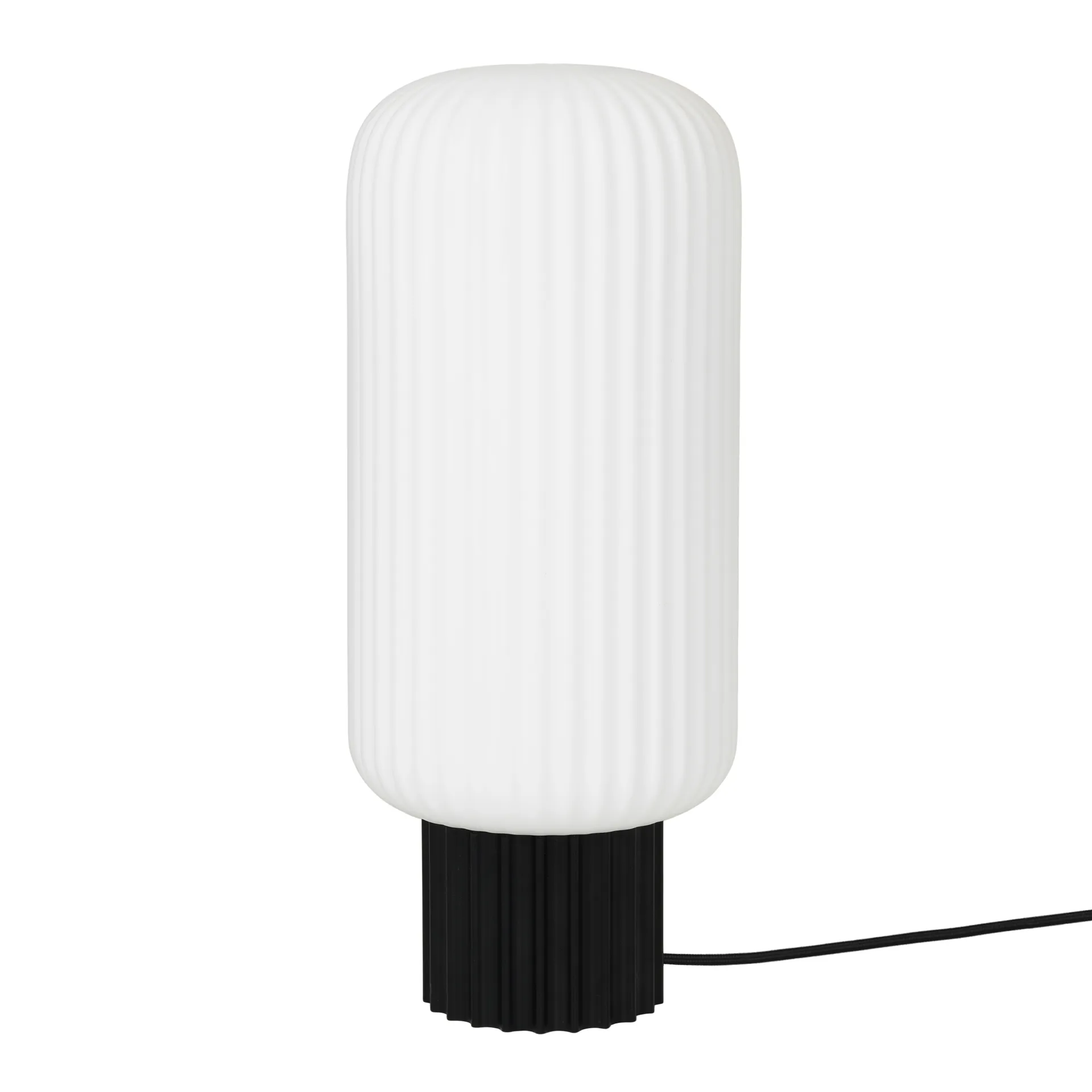 Lampa stołowa Lolly, Czarnobiały-39 cm Broste Copenhagen