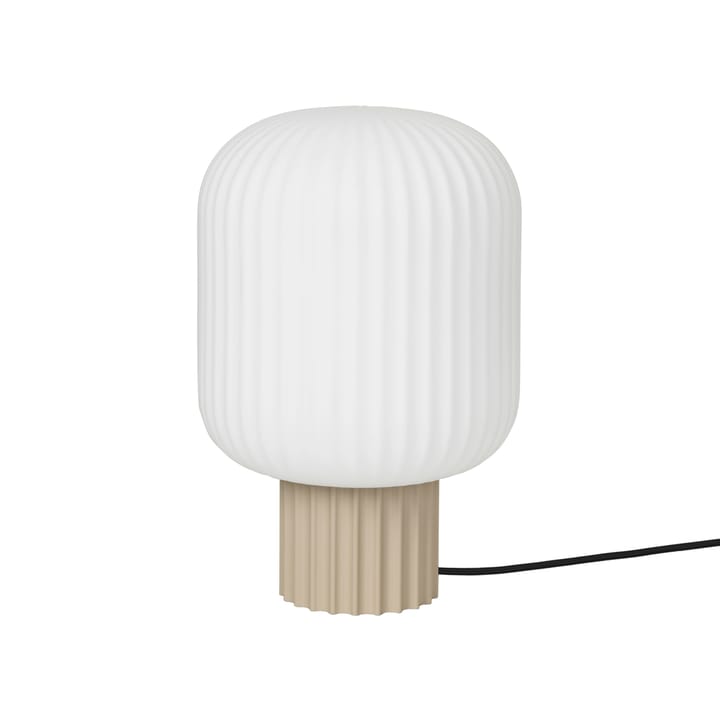 Lampa stołowa Lolly - Piasek-biały-30 cm - Broste Copenhagen