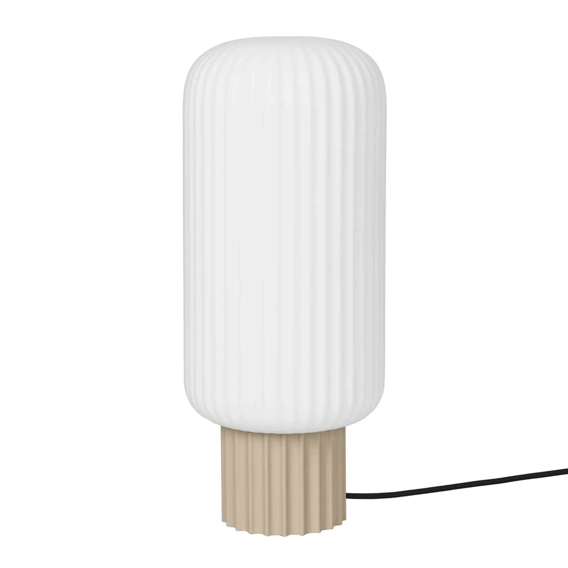 Lampa stołowa Lolly, Piasek-biały-39 cm Broste Copenhagen