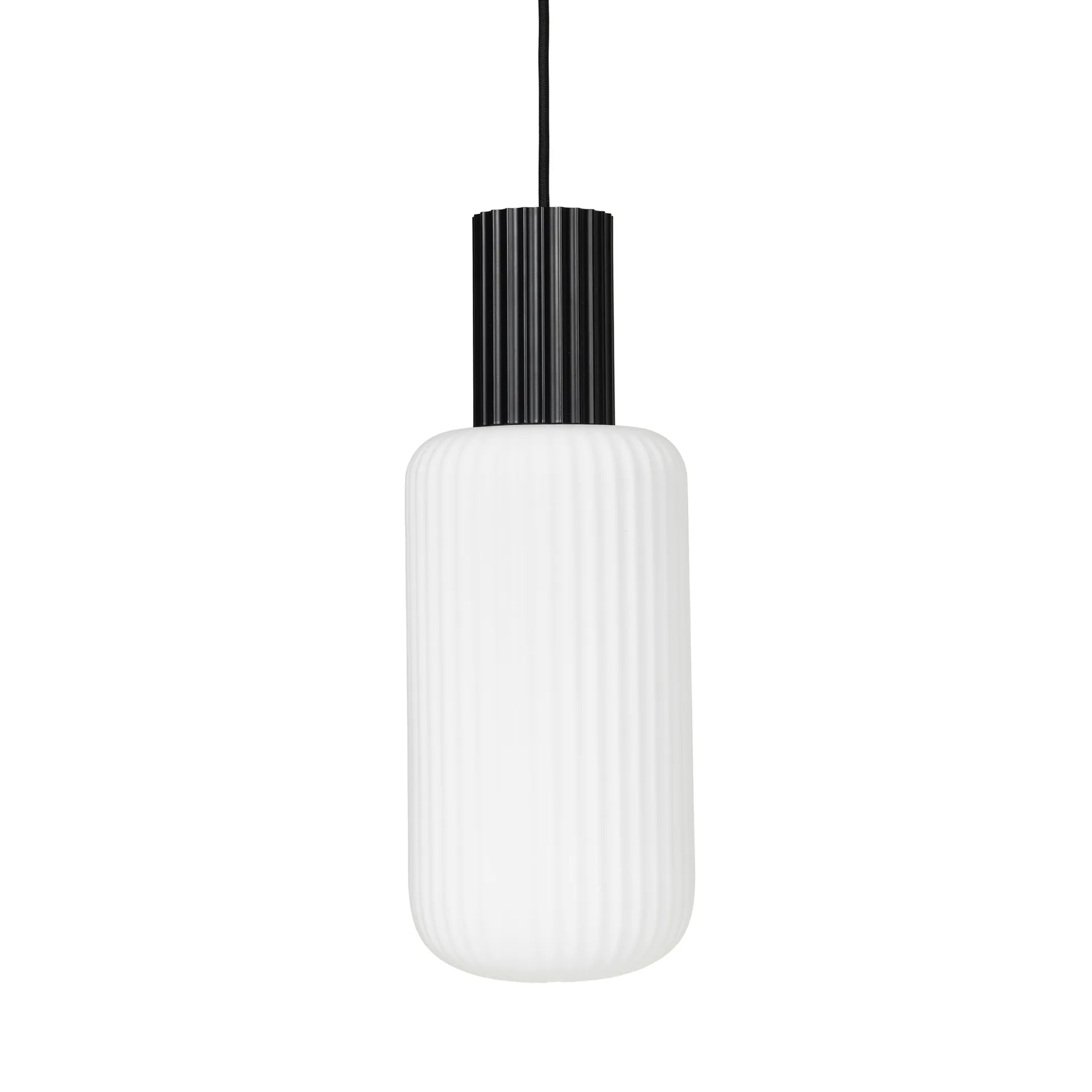 Lampa wisząca Lolly, Czarnobiały-Ø16 cm Broste Copenhagen