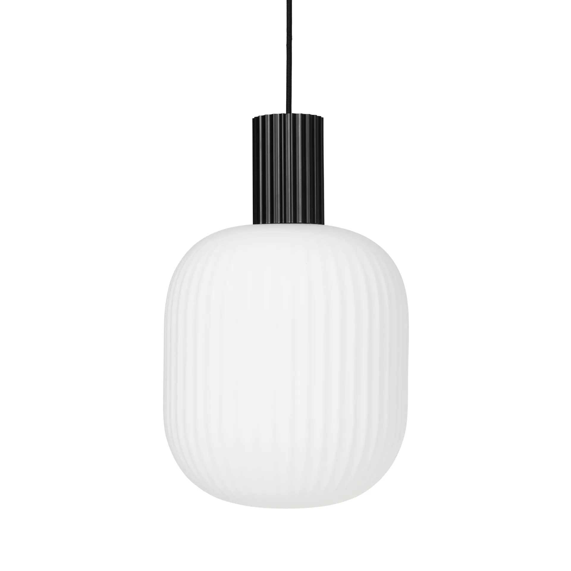 Lampa wisząca Lolly, Czarnobiały-Ø27 cm Broste Copenhagen