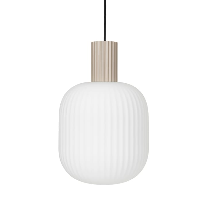 Lampa wisząca Lolly - Piasek-biały-Ø27 cm - Broste Copenhagen