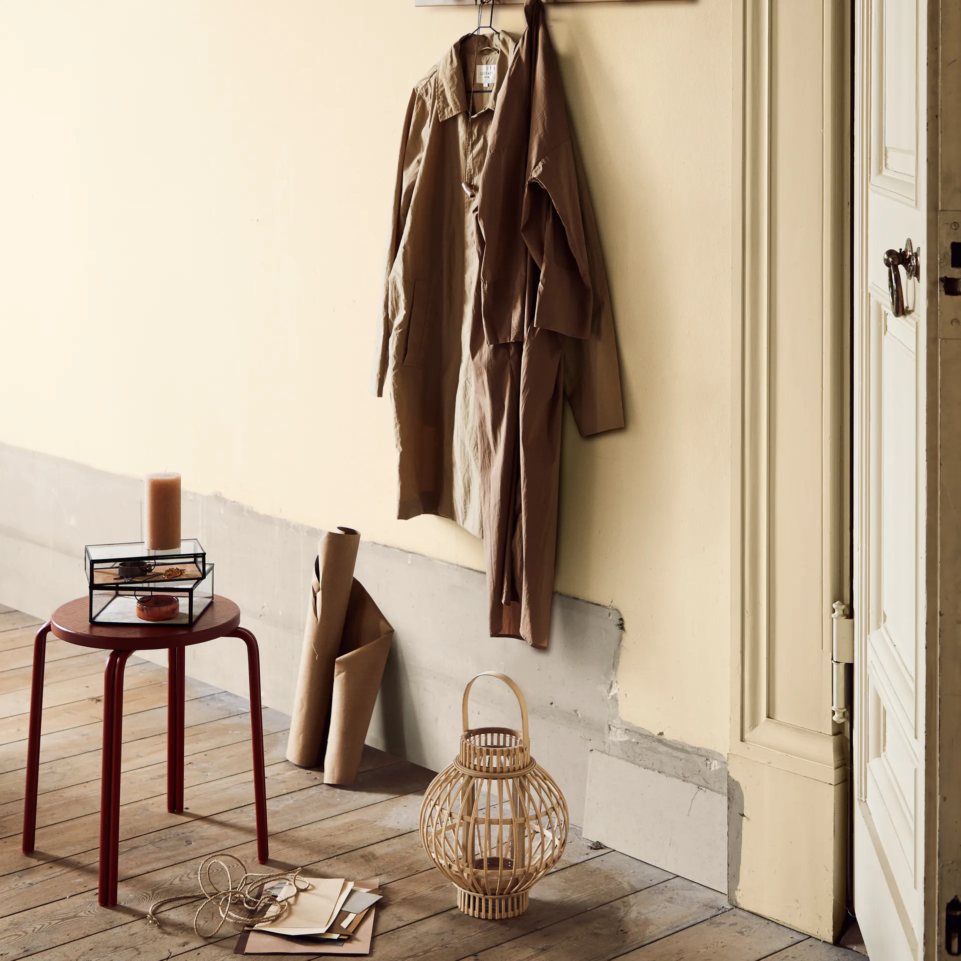 Lampion na świeczkę Globus, 30,5 cm Broste Copenhagen