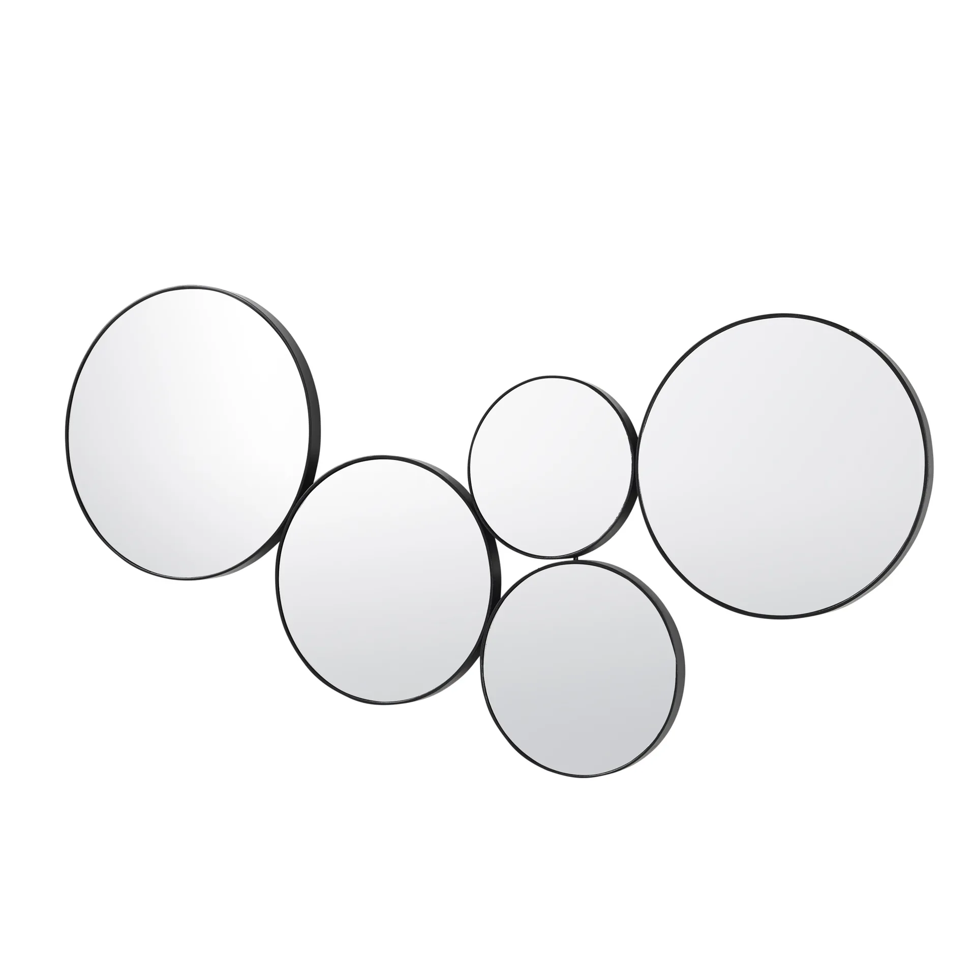 Lustro Kunst, czarny Broste Copenhagen